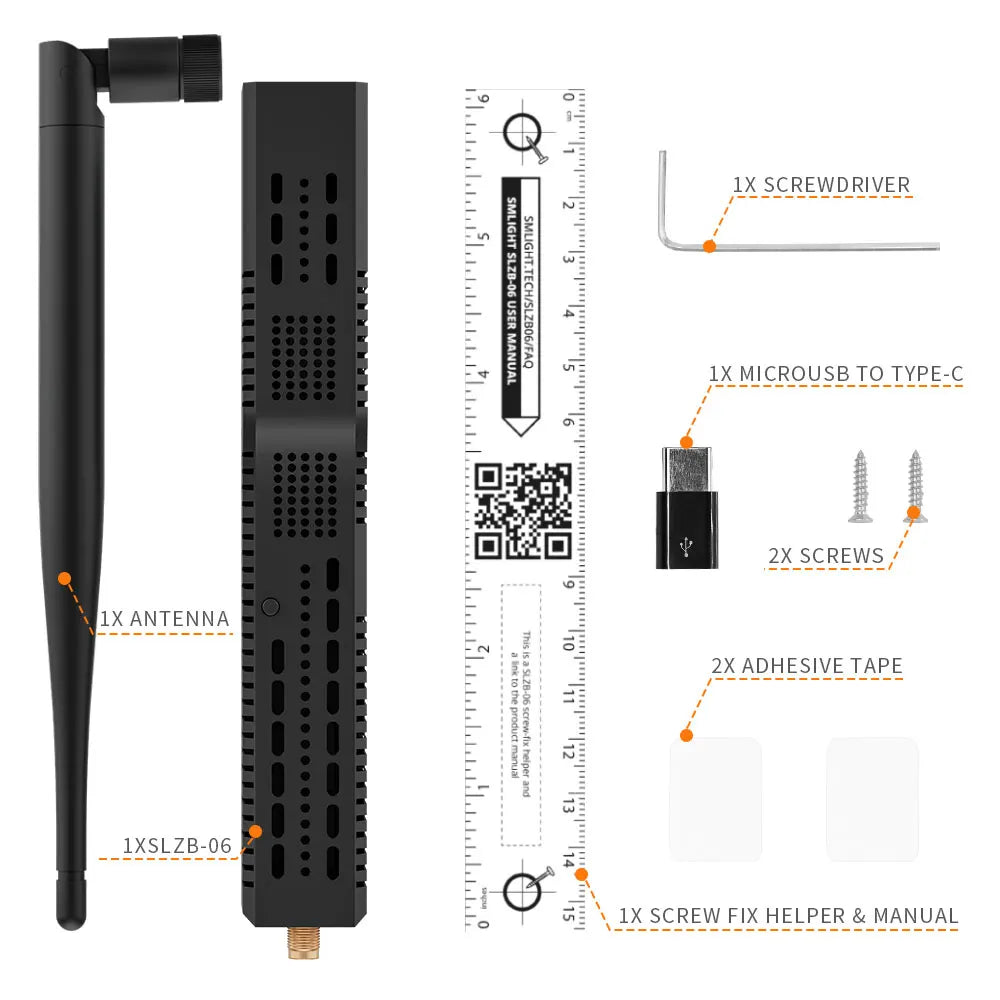 Zigbee Lan Poe-koordinator Smlight SLZB-06M