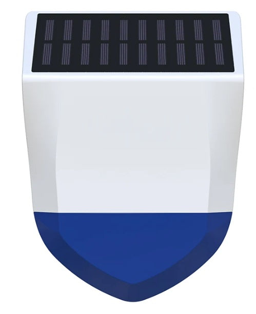 Tuya Zigbee utomhusstrobe siren med solenergi