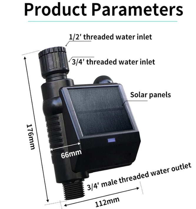 Tuya Zigbee Solar Garden Controller Tap Controller