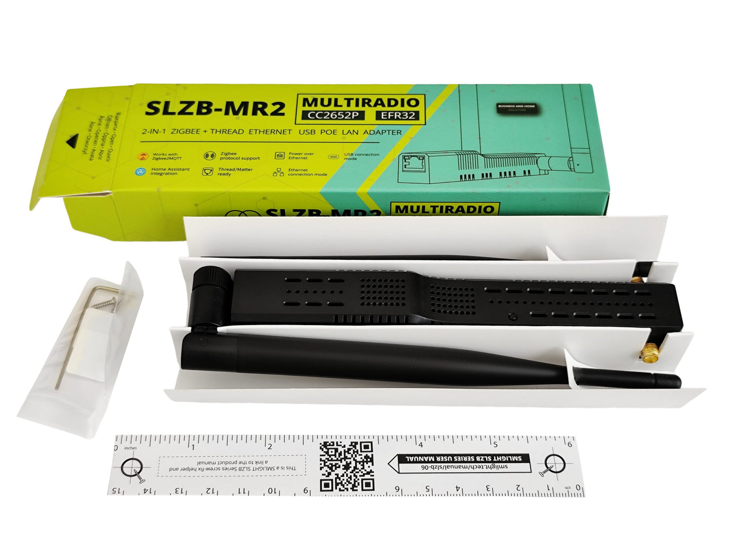 Ο συντονιστής του Zigbee Lan Poe SMZB-MR1 Multiradio
