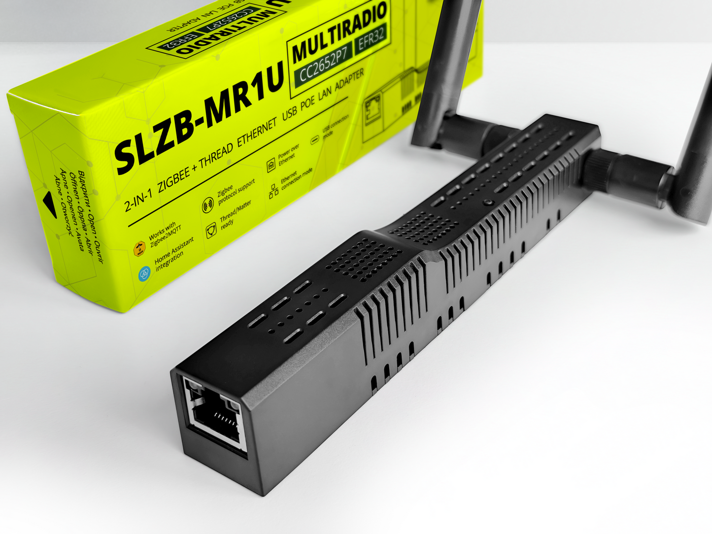 Zigbee LAN PoE-Koordinator SMLIGHT SLZB-MR1 Multiradio