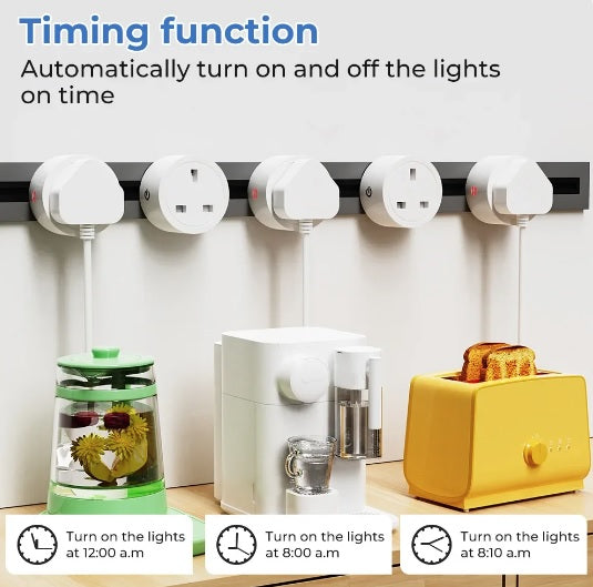 ZigBee UK Plug Socket 16A Ενεργειακή παρακολούθηση
