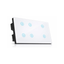 Zigbee Smart 6 Gang Touch Light Switch – Double Width Glass Panel