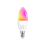 Zigbee Smart E14 RGB LED Bulb – Dimmable Colour Candle Light
