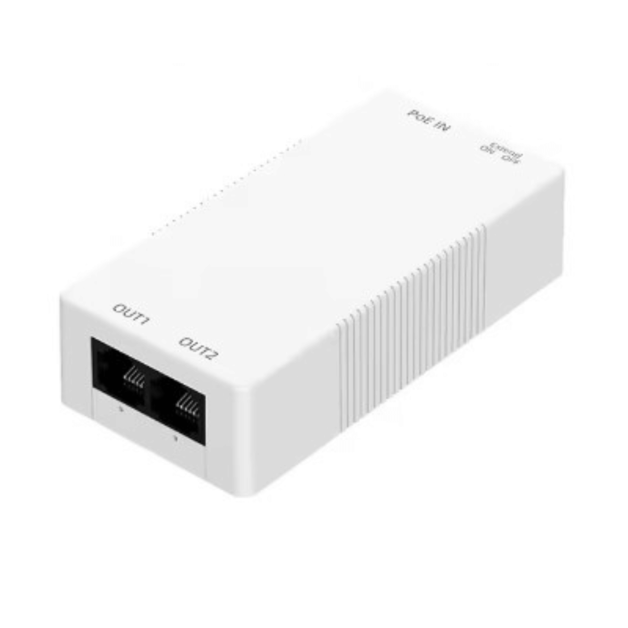 2 Port Gigabit POE Repeater 1 to 2 PoE Extender 48V 30W Main image