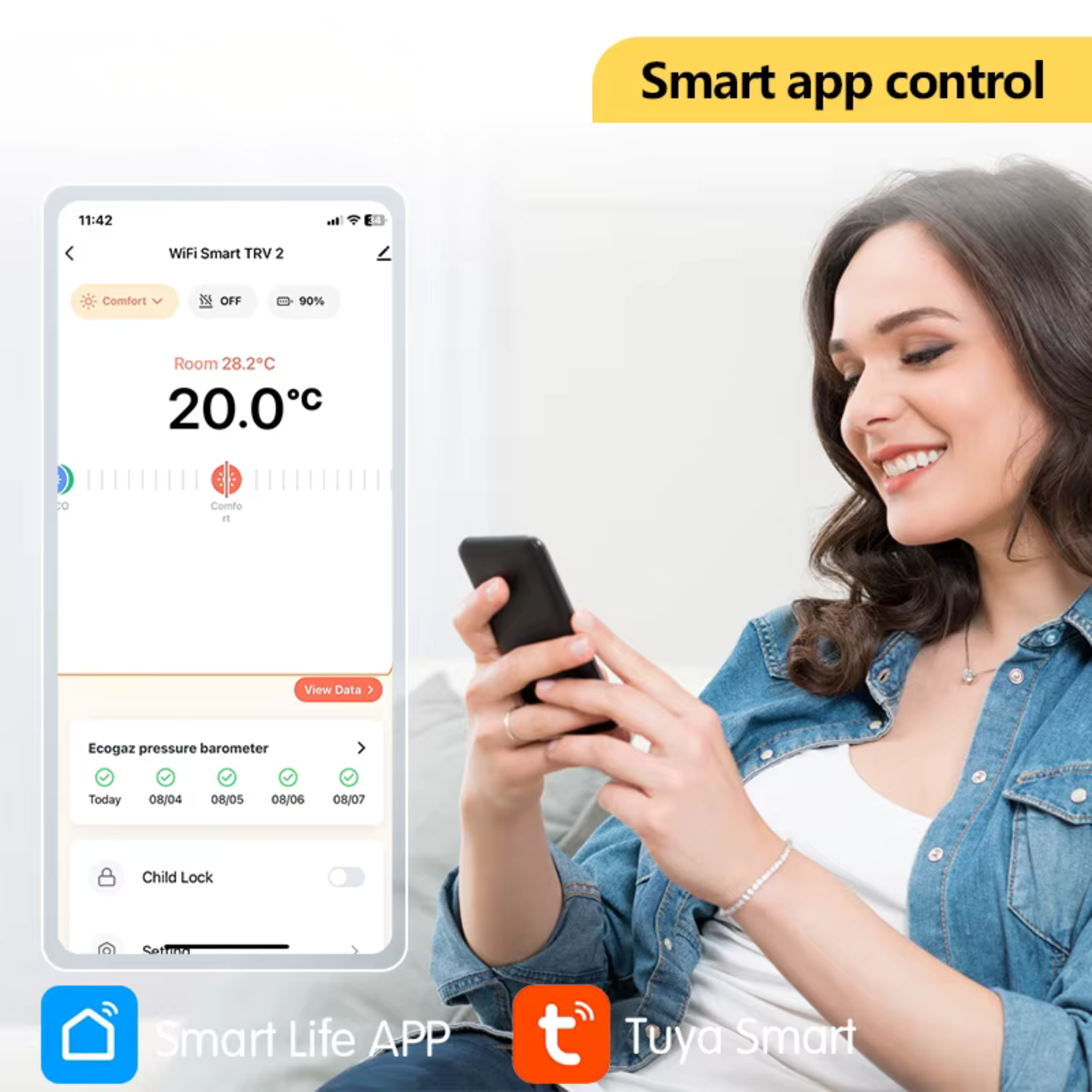 Zigbee Smart Radiator Valve (TRV) – Thermostat Controlle