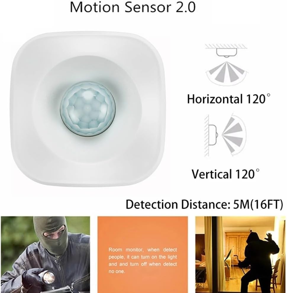 Zigbee Smart Motion Sensor – PIR Motion & Light Detection Второстепенное изображение товара