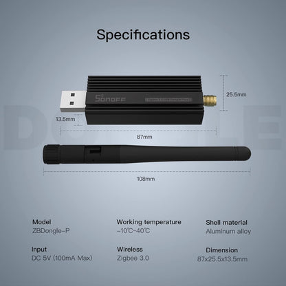 Clé USB SONOFF Zigbee 3.0 Plus