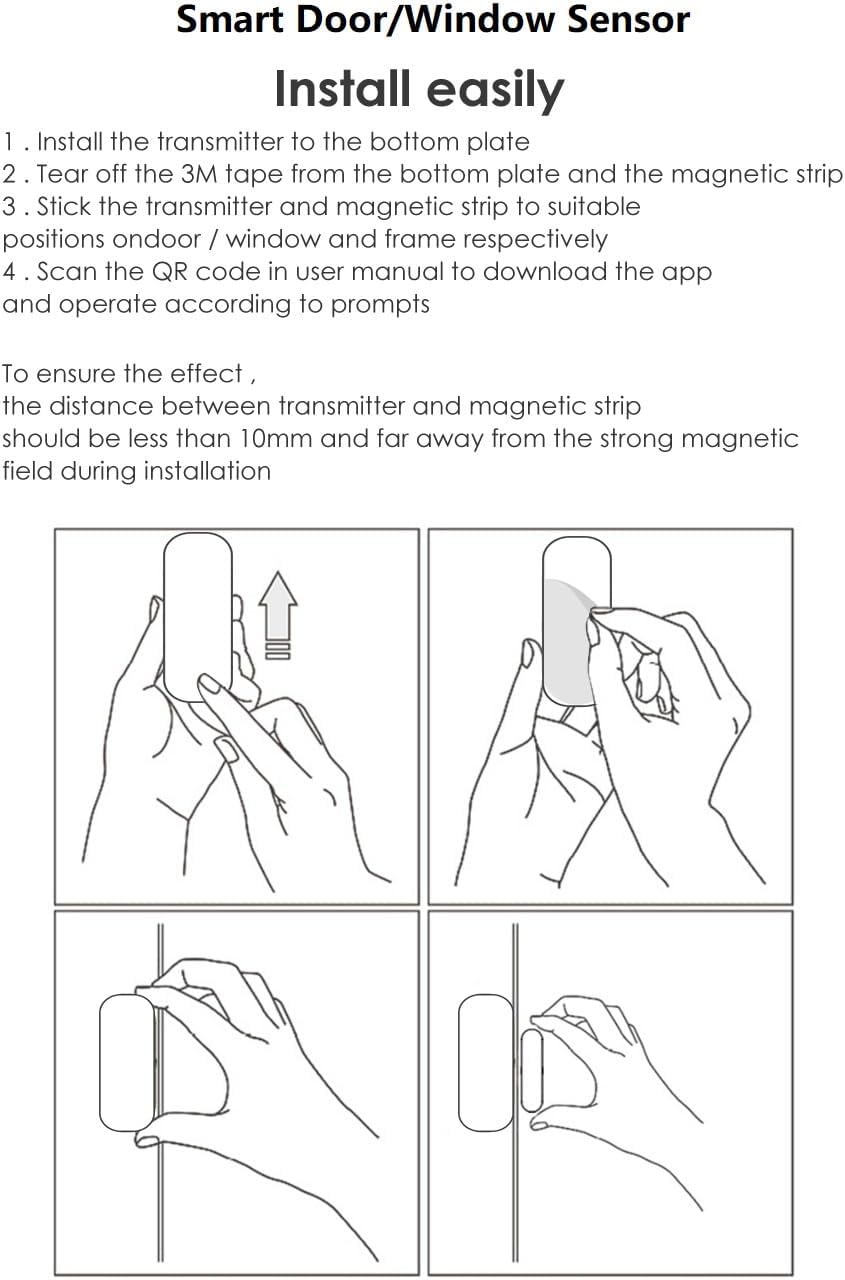 Zigbee Smart Door & Window Sensor