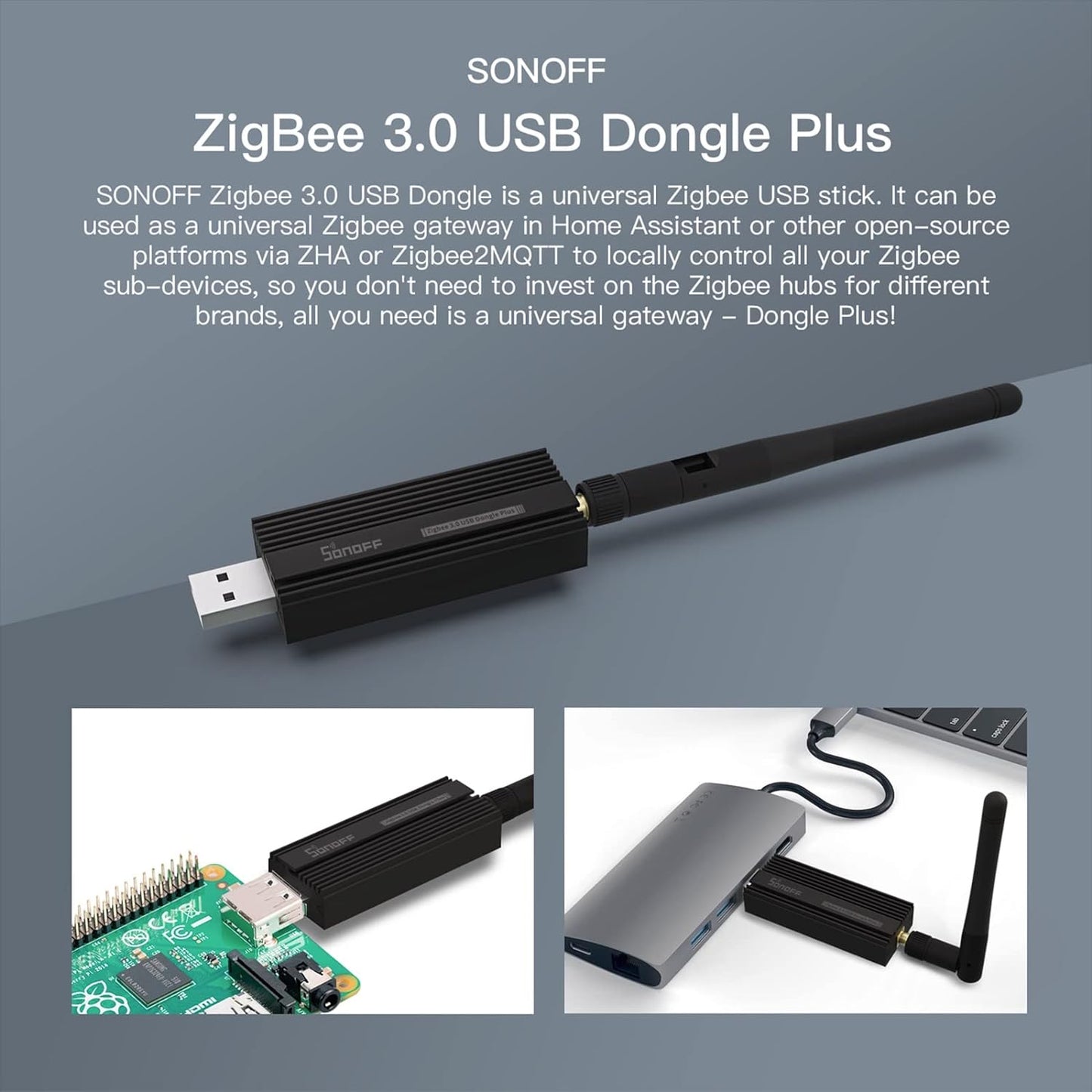 Clé USB SONOFF Zigbee 3.0 Plus