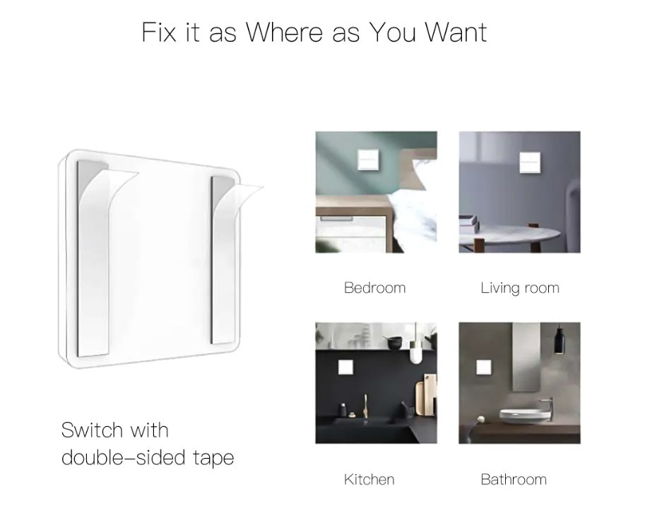 Tuya 4 Way Zigbee Scen Switch