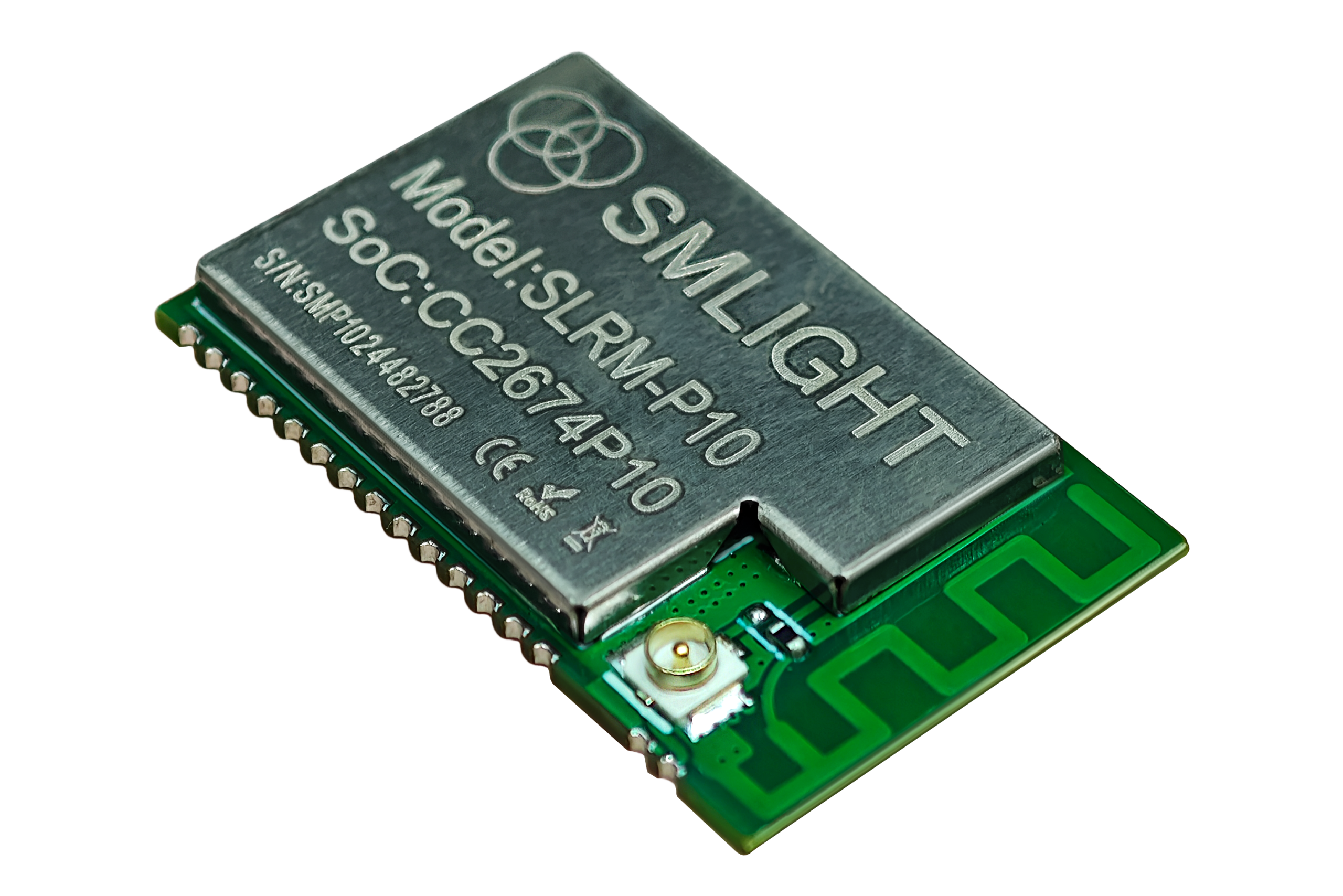 SMLIGHT SLRM-P10 Multi-Protocol RF Module – Zigbee, Thread, Matter & BLE (CC2674P10) Main image