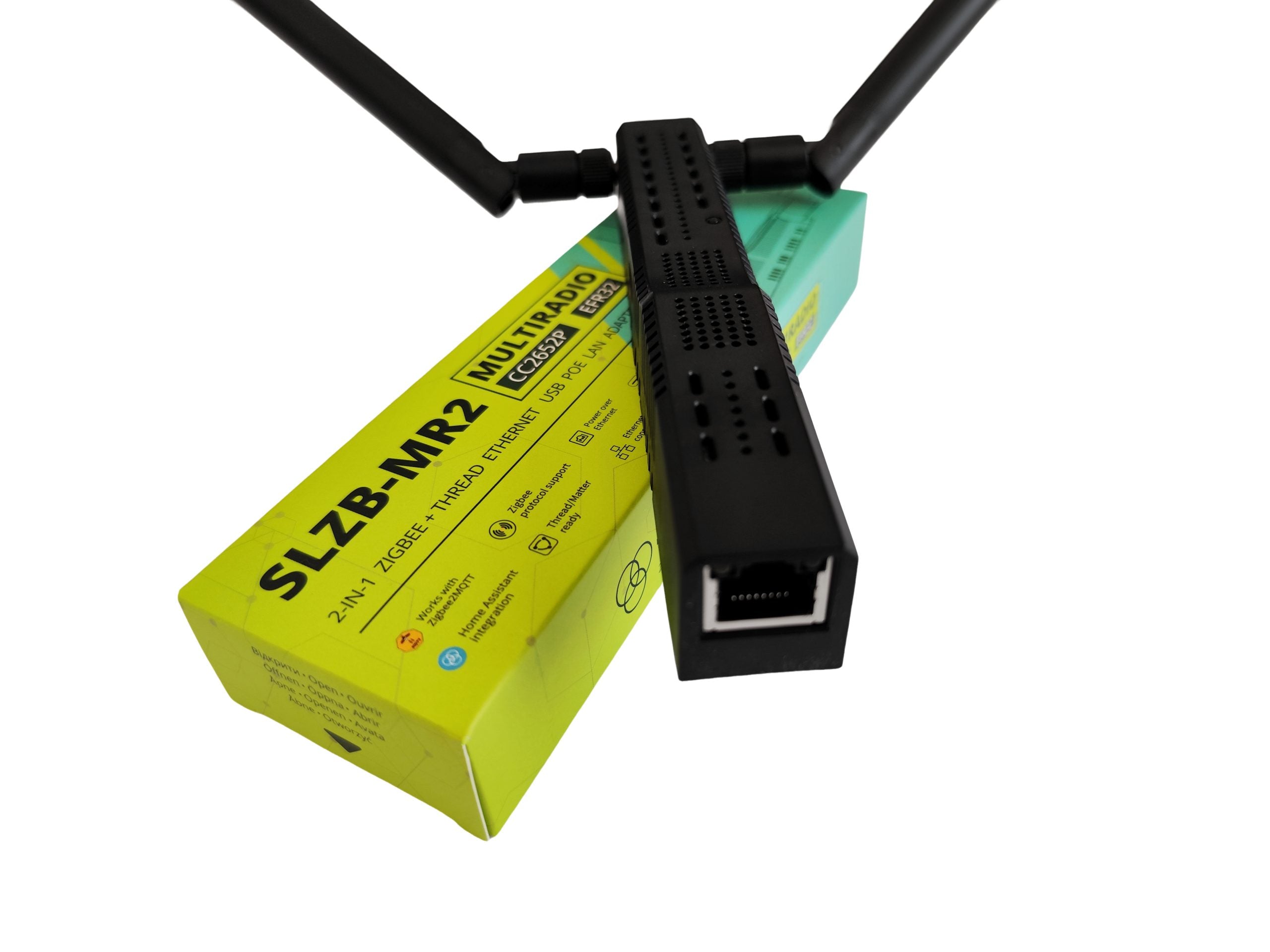 SMLIGHT SLZB-MR2 Zigbee & Thread Coordinator | Ethernet & USB | CC2652P + EFR32MG21
