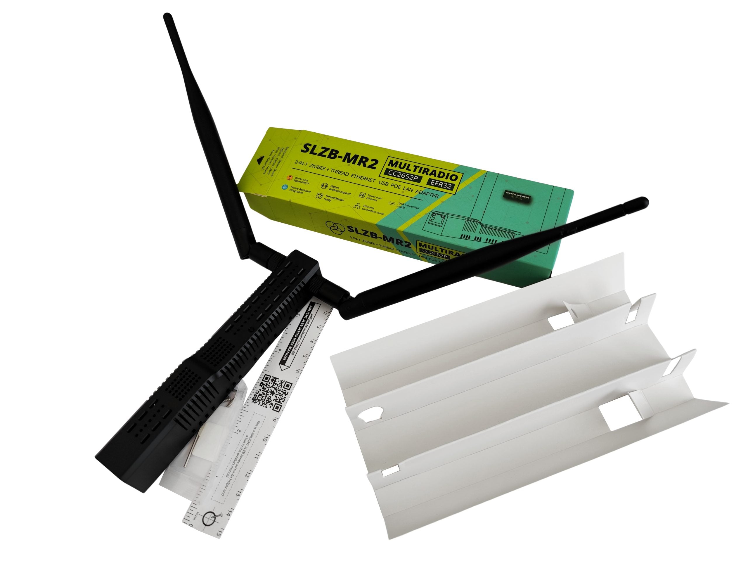 SMLIGHT SLZB-MR2 Zigbee & Thread Coordinator | Ethernet & USB | CC2652P + EFR32MG21