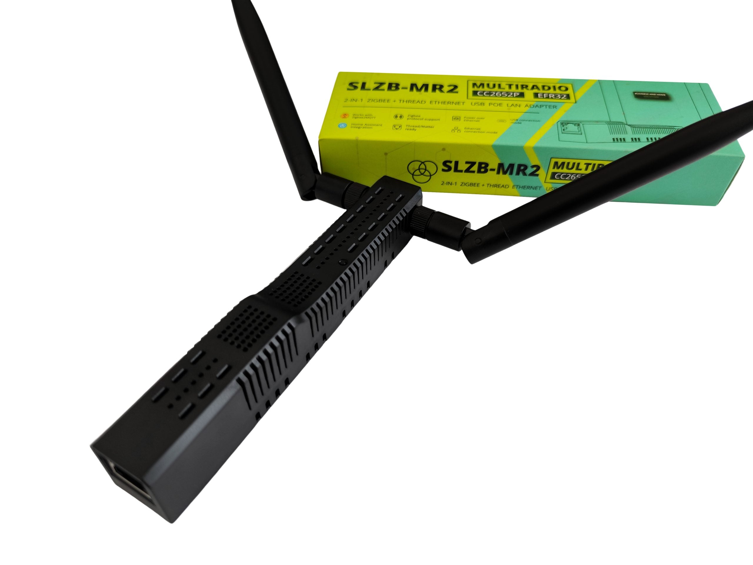 SMLIGHT SLZB-MR2 Zigbee & Thread Coordinator | Ethernet & USB | CC2652P + EFR32MG21