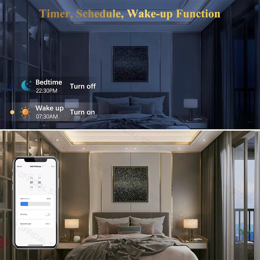 Zigbee Smart E14 RGB LED Bulb – Dimmable Colour Candle Light