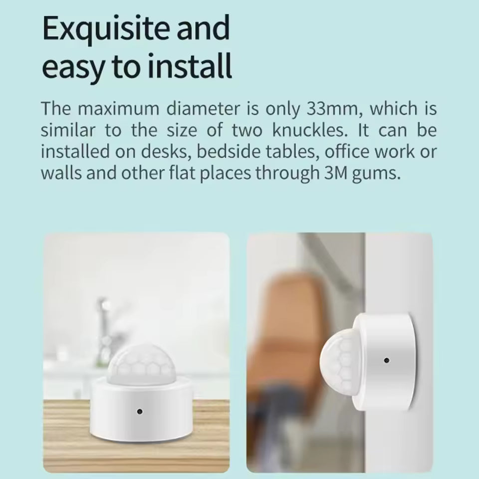 Zigbee Smart Mini Motion Sensor – PIR Detector