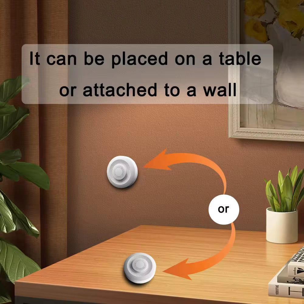 Zigbee Air Quality Sensor – CO2, VOC, Formaldehyde, Temperature & Humidity