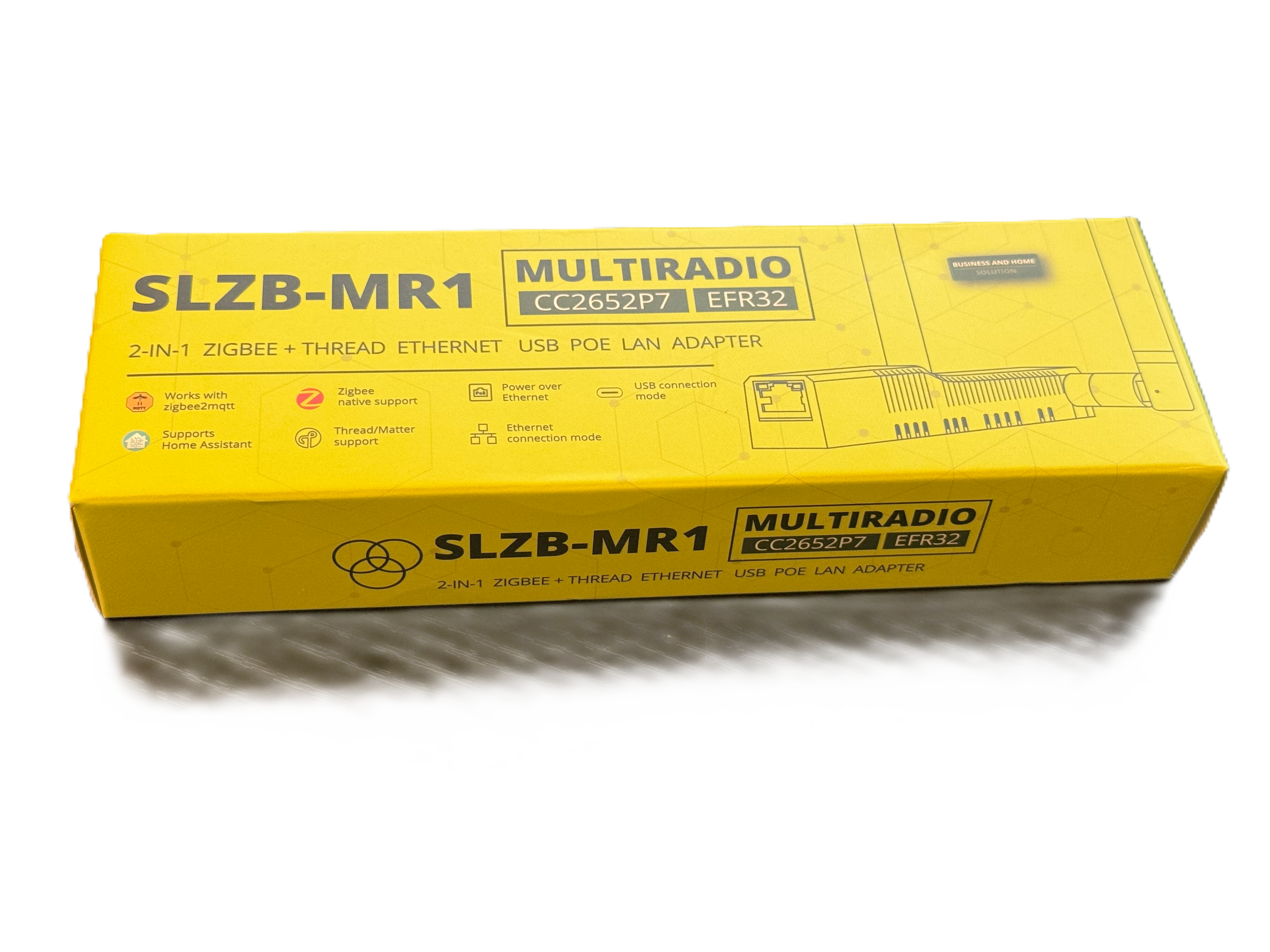 Zigbee LAN POE Coordinator SMLIGHT SLZB-MR1 Multiradio