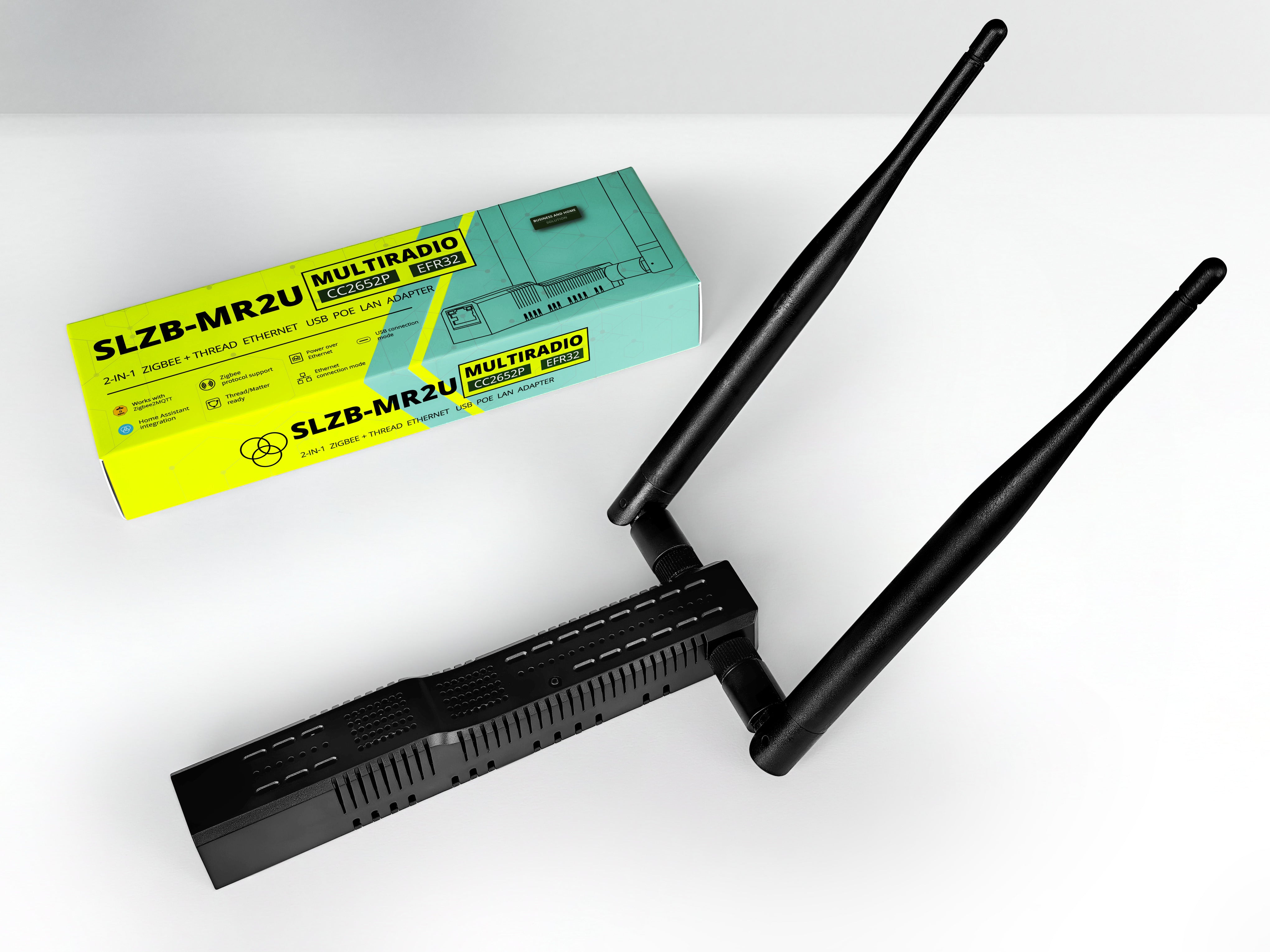 Zigbee LAN PoE Coordinator SMLIGHT SLZB-MR2U Multiradio Secondary image