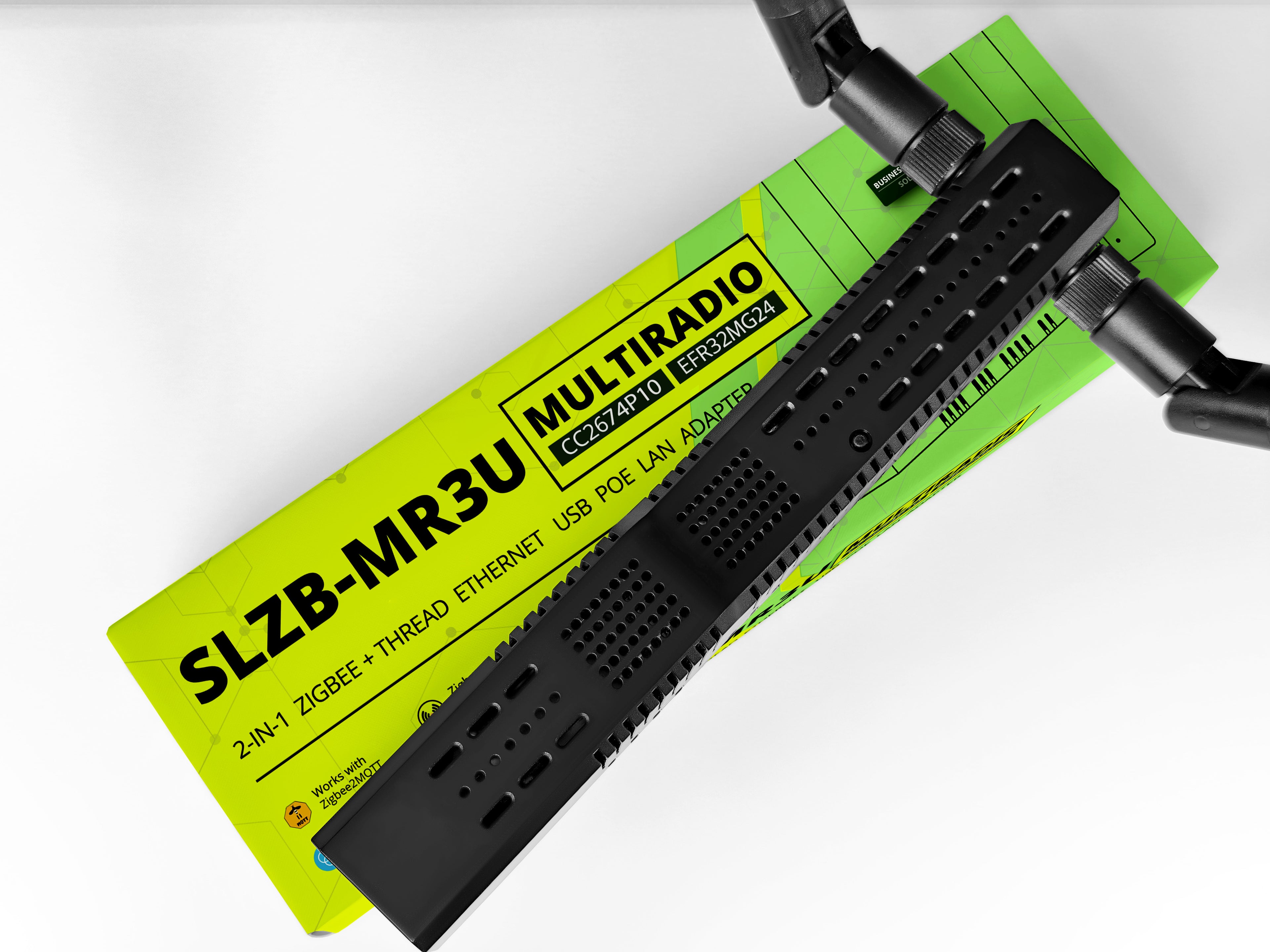 SMLIGHT SLZB-MR3U Zigbee & Thread Coordinator | Ethernet & USB | CC2674P10 + EFR32MG24