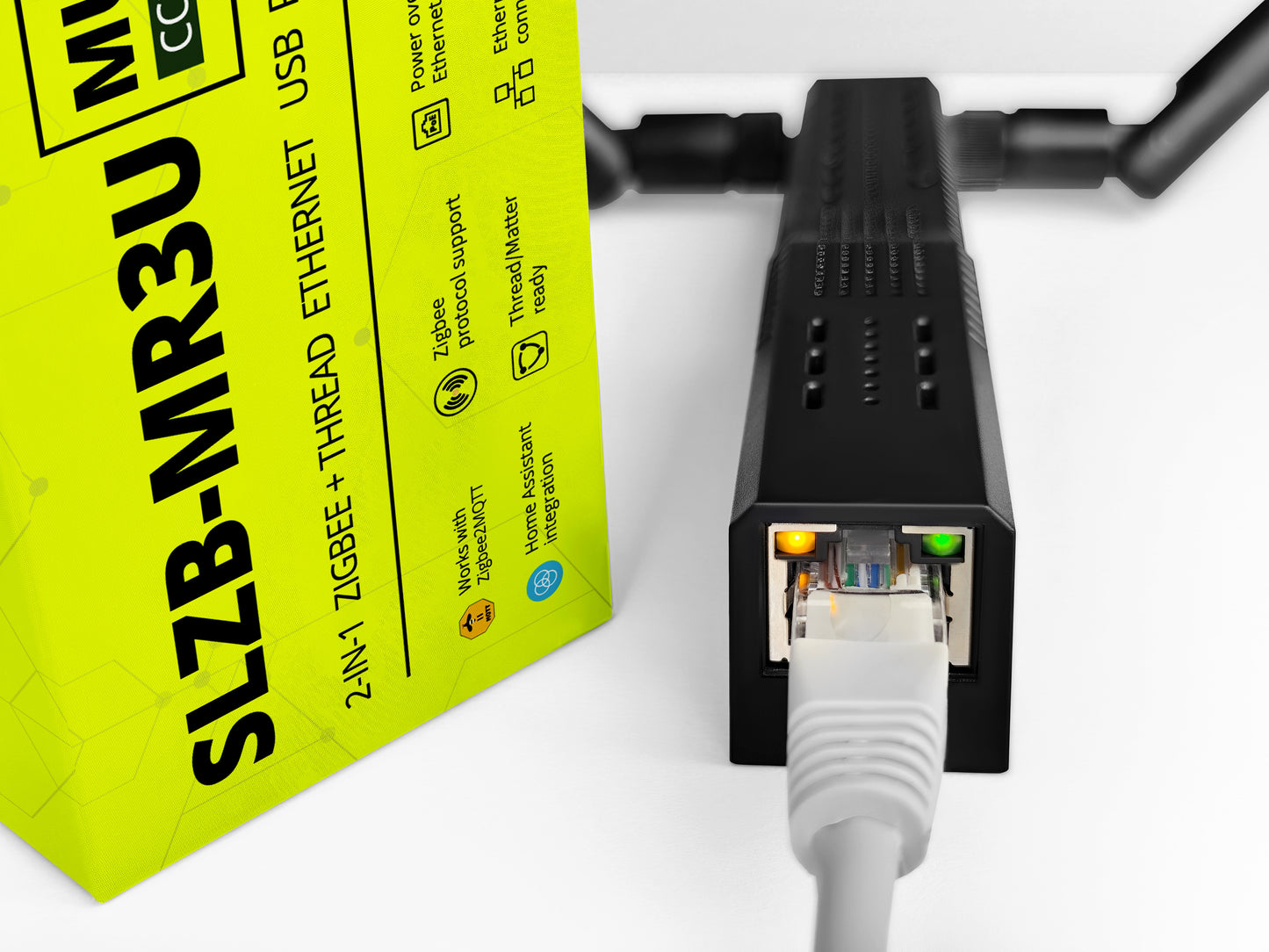 Ο συντονιστής του Zigbee Lan Poe SMZB-MR1 Multiradio