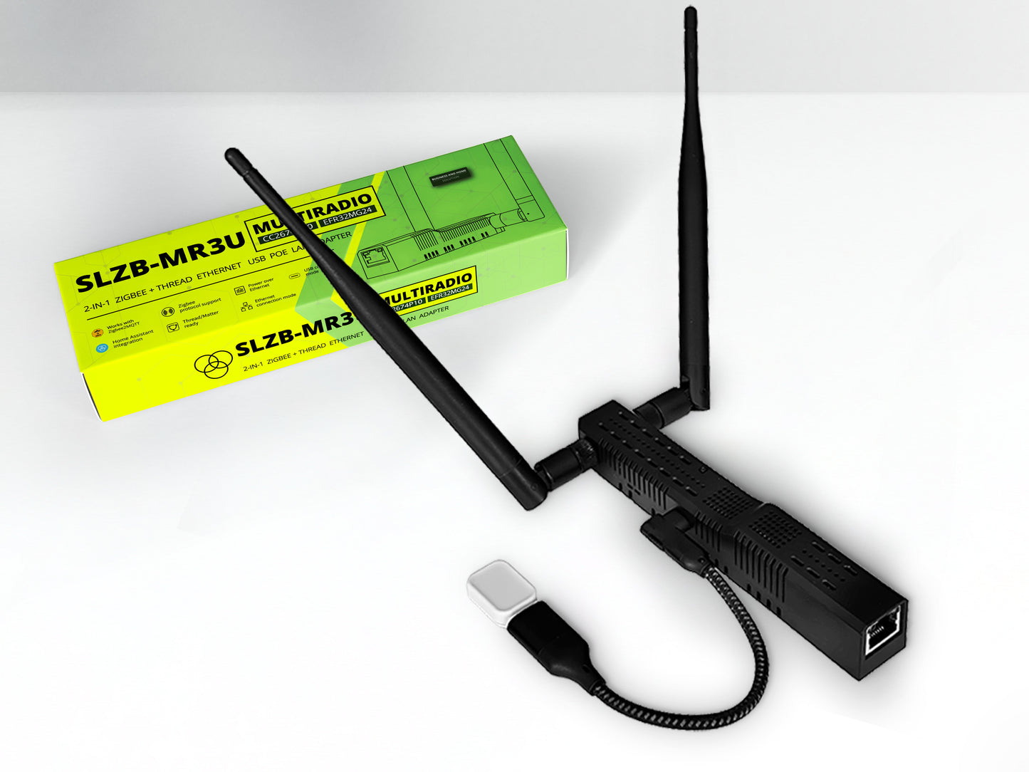 Ο συντονιστής του Zigbee Lan Poe SMZB-MR1 Multiradio