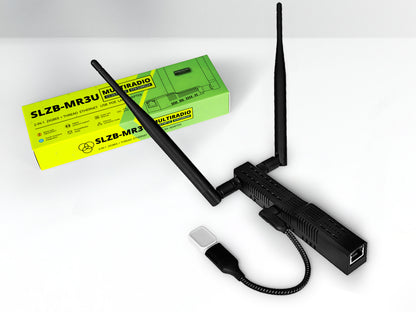 Ο συντονιστής του Zigbee Lan Poe SMZB-MR1 Multiradio