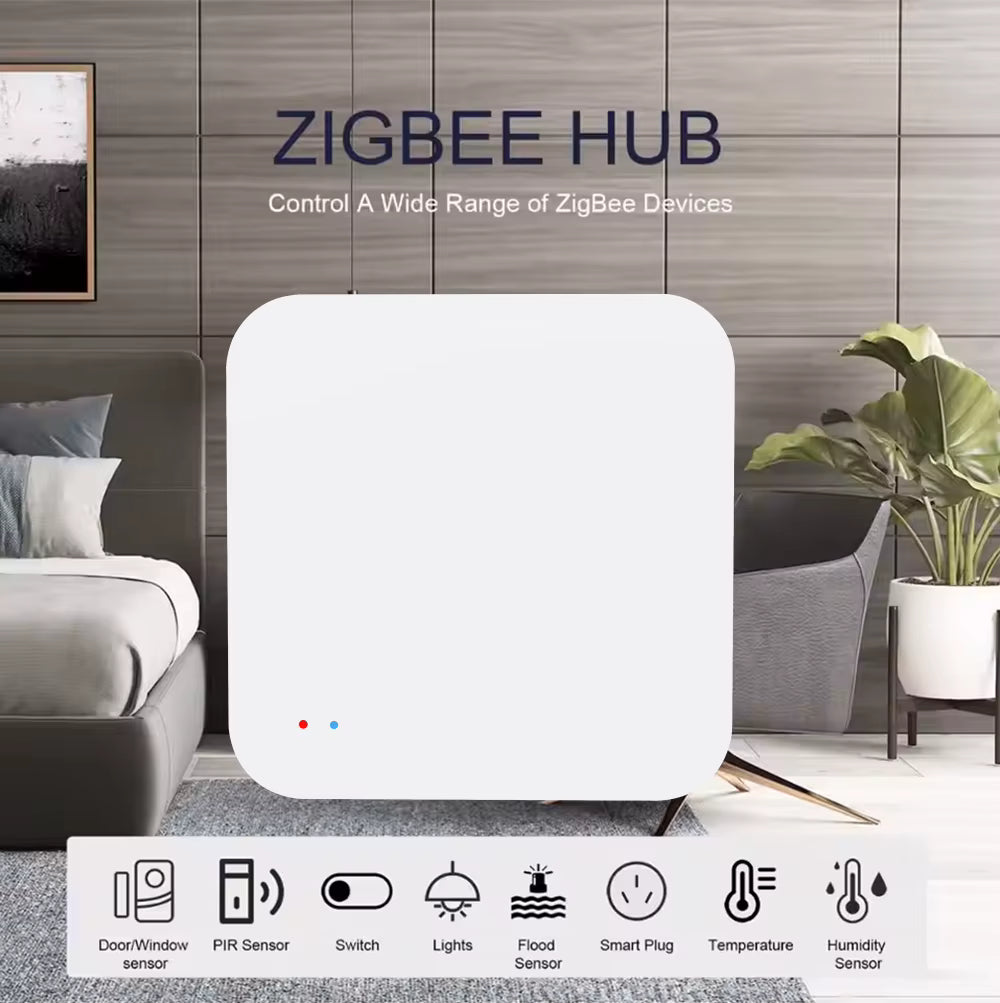 Tuya Zigbee 3.0 Smart Hub – Wireless / Wired Gateway (Smart Life) Secondary image