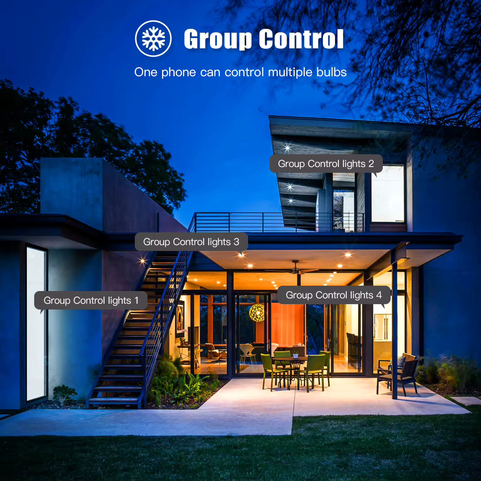 Zigbee Smart E14 RGB LED Bulb – Dimmable Colour Candle Light