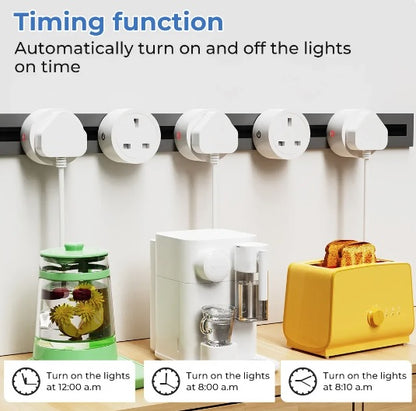 Zigbee UK Plug Socket 20A Monitoraggio energetico