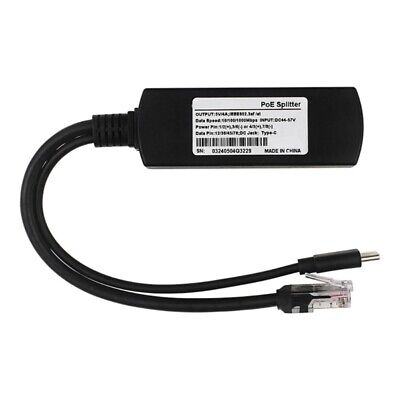 POE to USB-C Splitter 5V/4A 20W