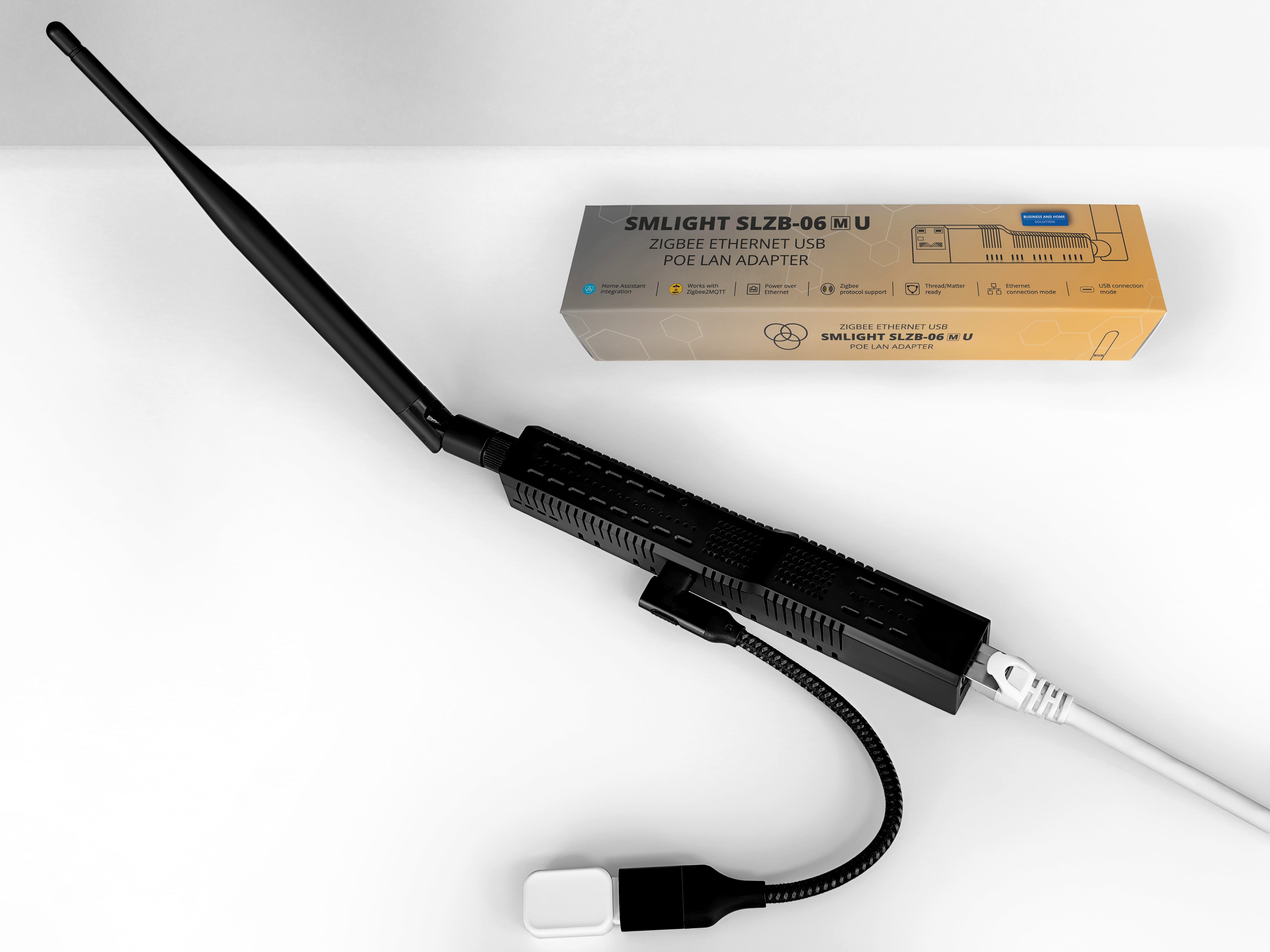 Zigbee LAN PoE Coordinator SMLIGHT SLZB-06MU Secondary image