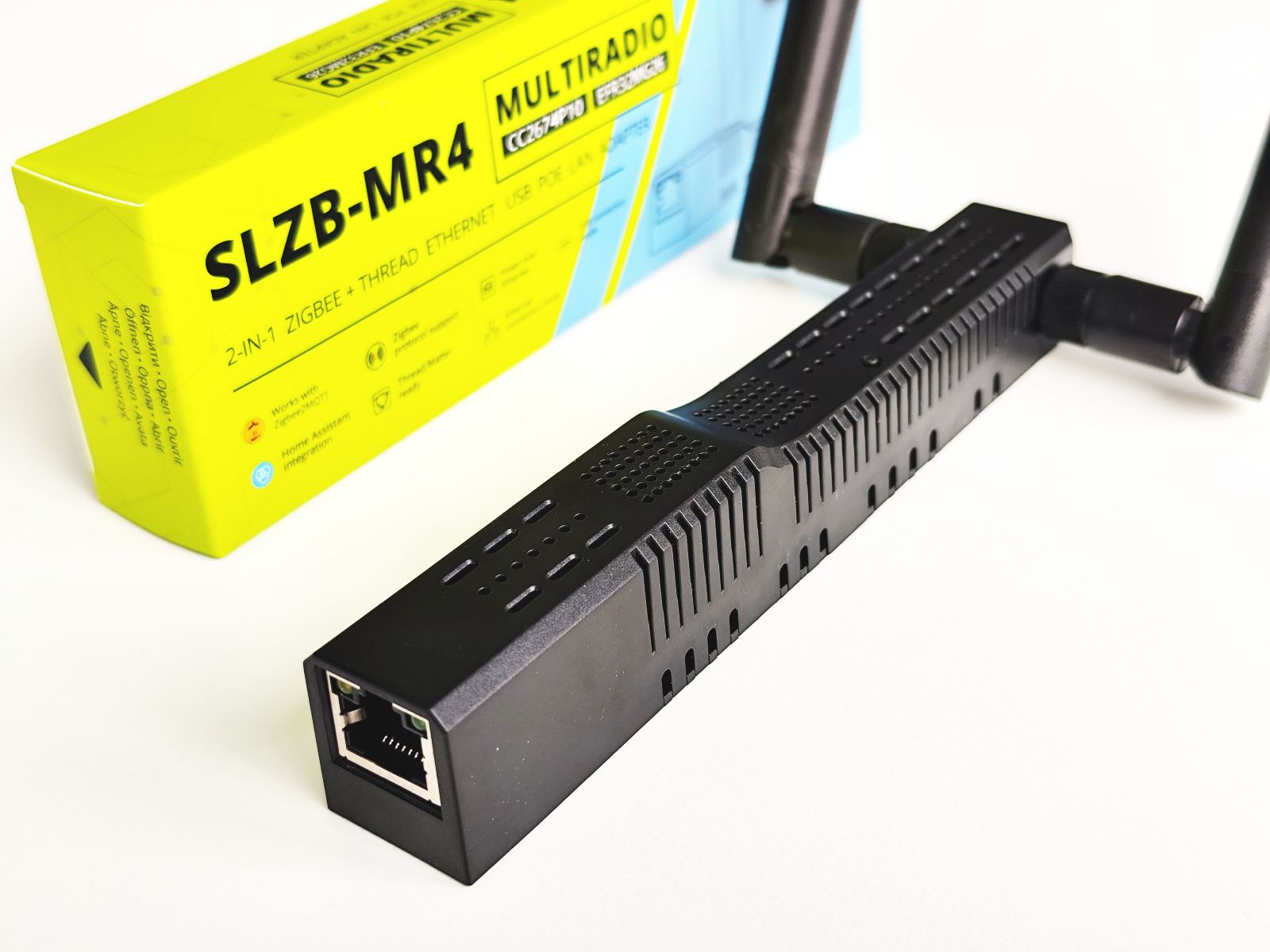 SLZB-MR4 Dual-Radio Zigbee & Thread Ethernet Coordinator