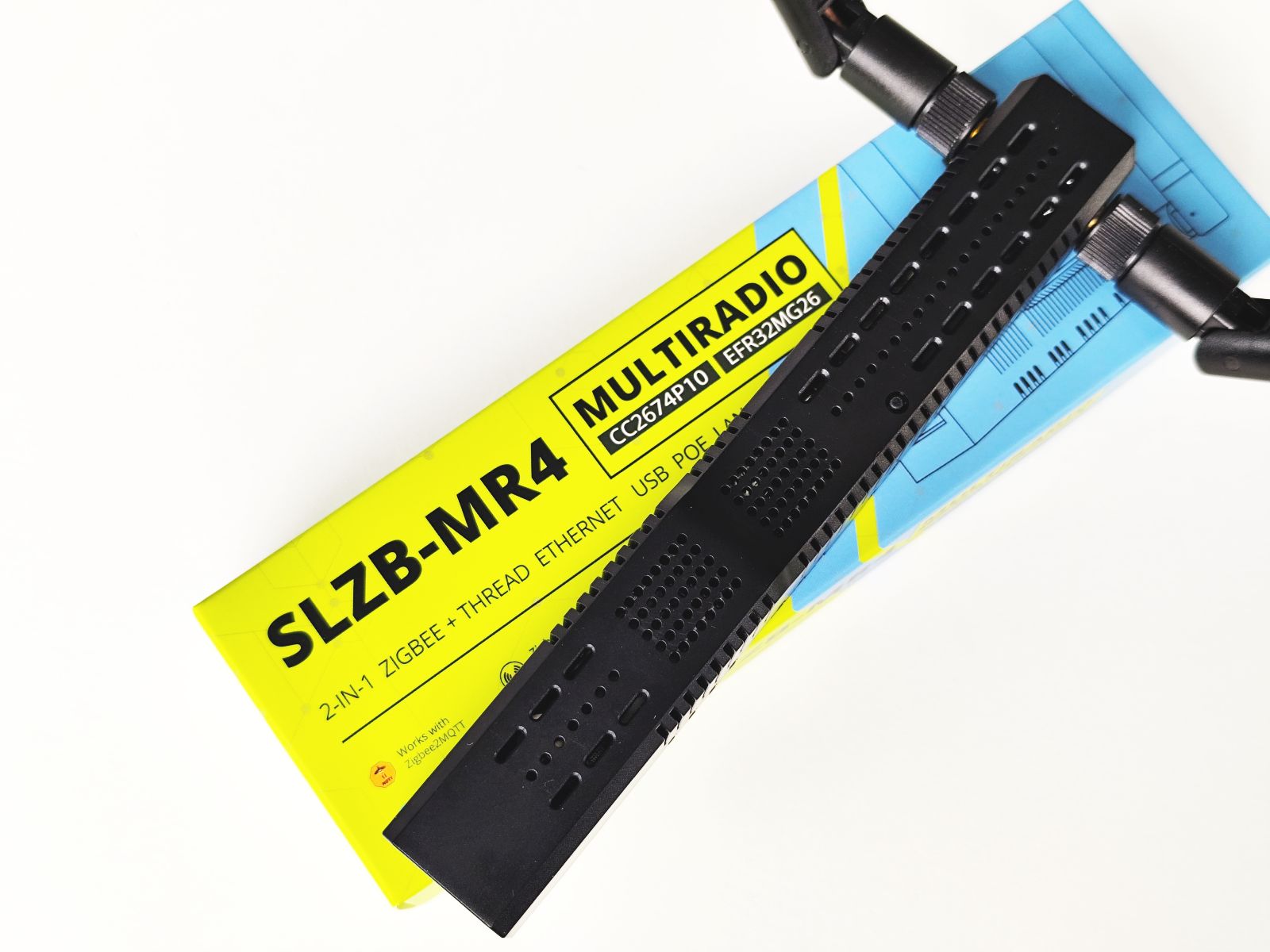 SLZB-MR4 Dual-Radio Zigbee & Thread Ethernet Coordinator