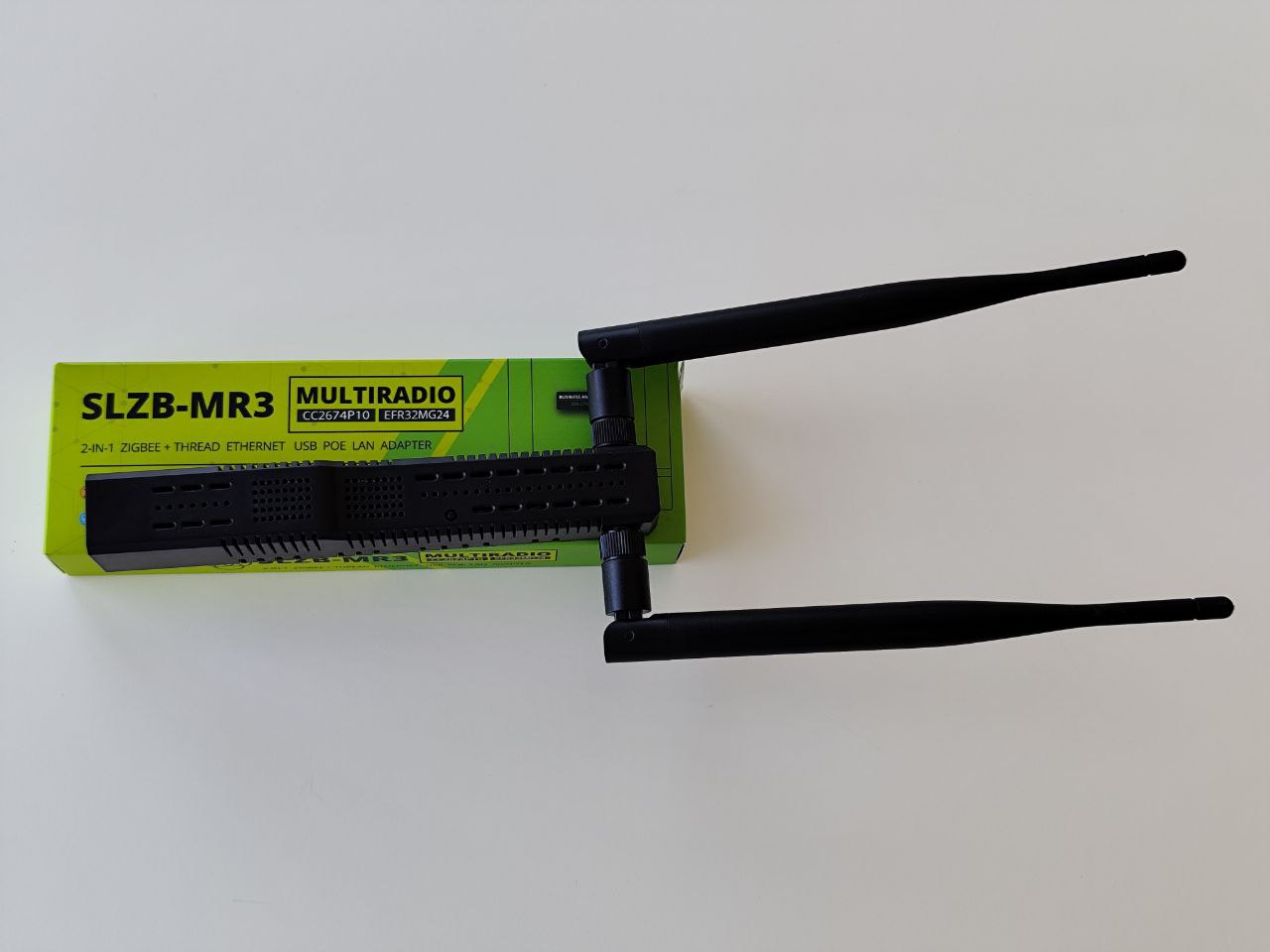 SMLIGHT SLZB-MR3 Zigbee & Thread Coordinator | Ethernet & USB | CC2674P10 + EFR32MG24